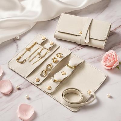 Portable Multifunctional Jewelry Bag Earring Ring Jewelry Storage Bag