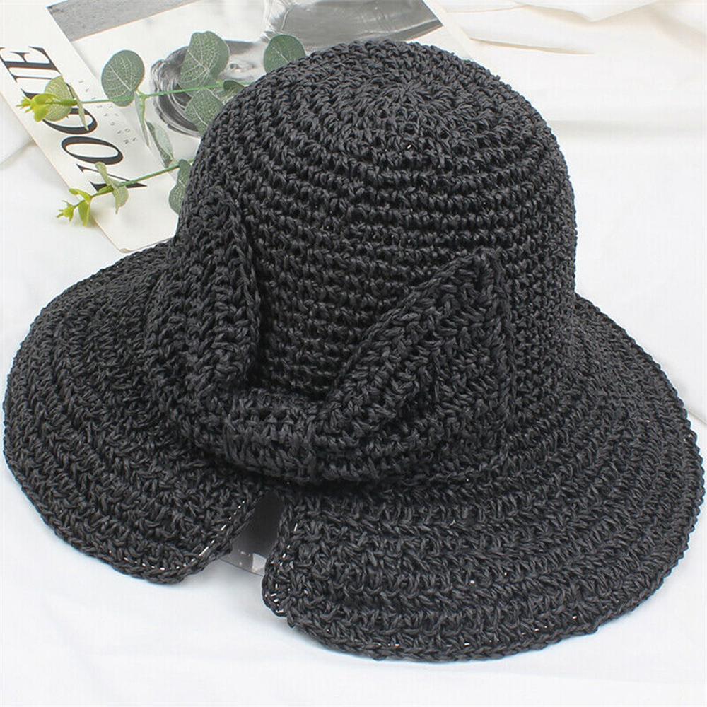 Dámský malý rozdělený sluneční klobouk slaměný klobouk rybářský klobouk skládací sluneční klobouk plážový klobouk