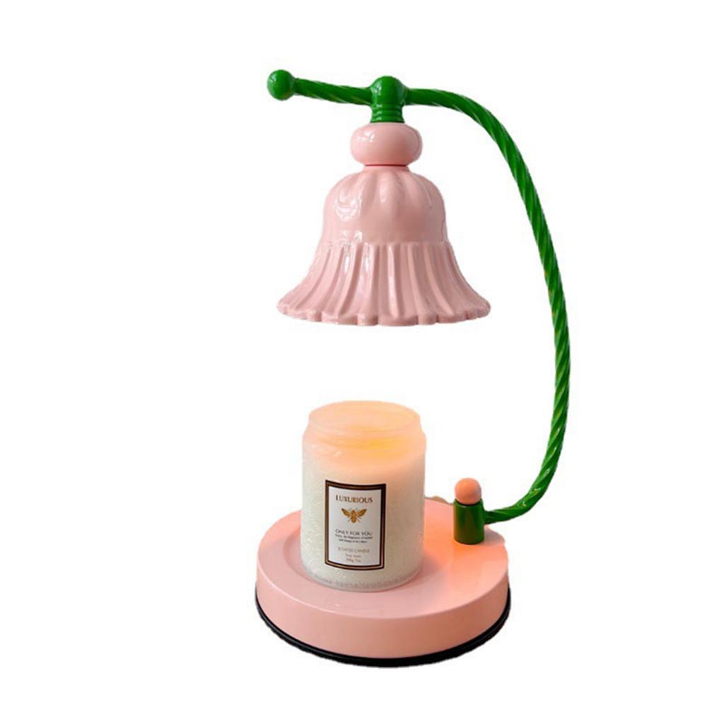 Candle Warmer Lamp Dimmable Smokeless Romantic European Style Metal Candle Melting Table Lamp for