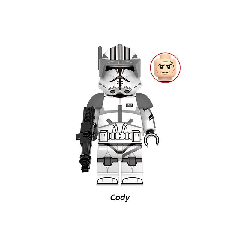 The Wars Star Clone Wars Building Block Cody Fox Vaughn Kid Assembled Toy Puzzle