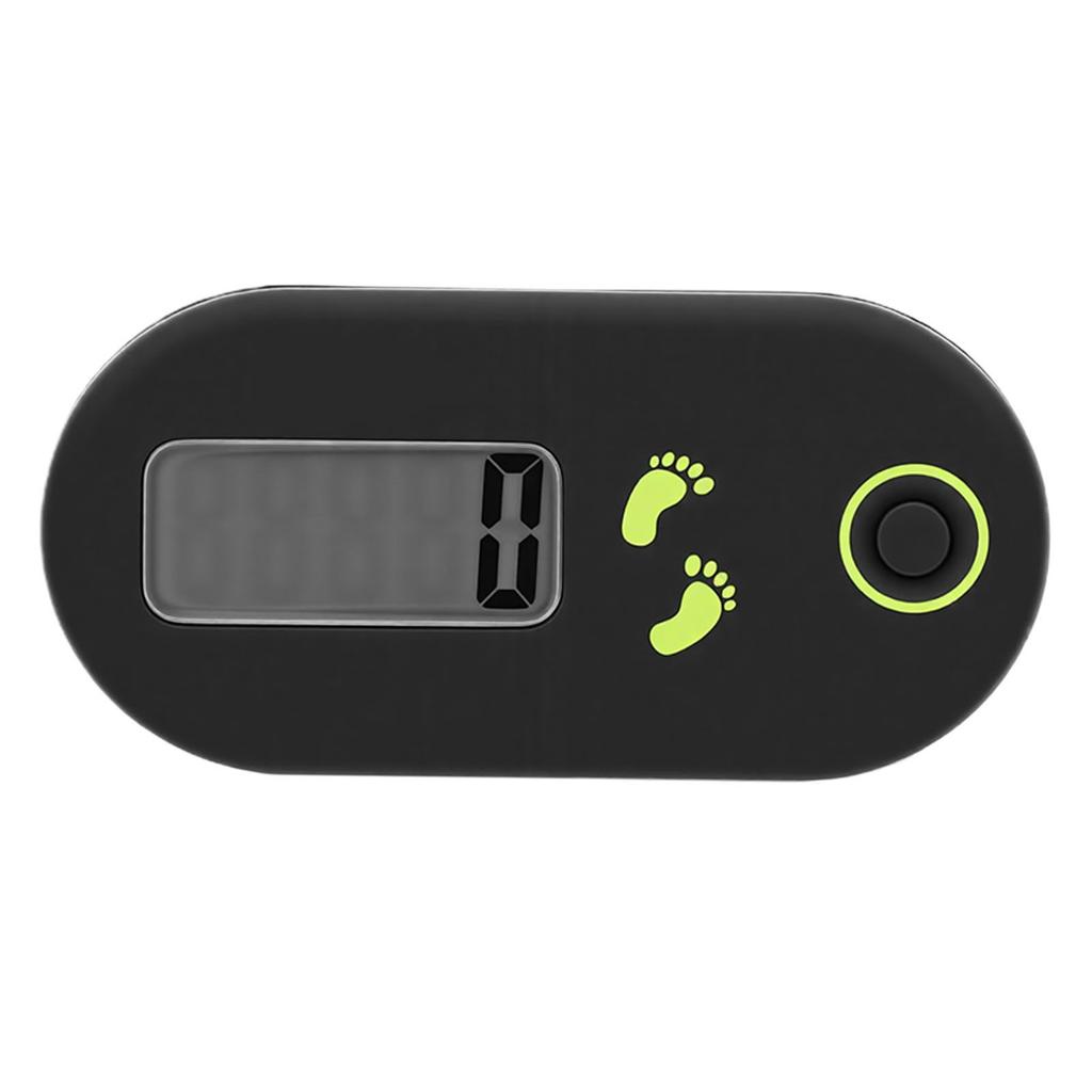 Contapassi 3D con Cinturino a Clip Mini Contapassi per Tasche Cintura Pantaloni