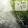Pulvérisateur Électrique Portable Manuel Outil d'Irrigation de Jardinage USB 2400mAh Rechargeable Poignée Télescopique 3 Buses Tuyau 2/3/5M