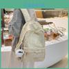 Soft And Glutinous Bookbag For Girls Nylon Casual Travel School Backpack For Middle School Students