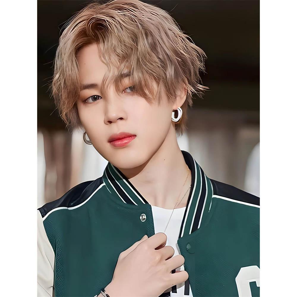 J-Jimin 5D Diamond Painting Hot Kpop Singer Picture Diamond Embroidery Art Cross Stitch Fan Collection Room Decor Handmade Gift