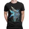 Funny Monster Hunter Zinogre T-Shirts for Men Crew Neck 100% Cotton T Shirt Short Sleeve Tees Graphic Clothing