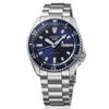 Seiko SRPL83K1 5 Sport SKX Stainless Steel Automatic Watch for Case Men, 42.5mm Size, Blue/Silver