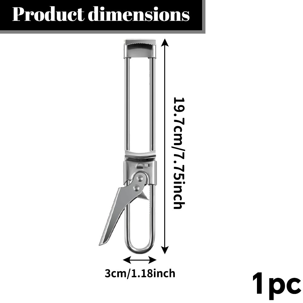 

Открывалка для консервных банок, регулируемая Нескользящая Нескользящая многофункциональная ручная банка, открывалка для бутылок, гаджет, аксессуары для домашних гаджетов