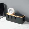 Multifunction Cable Management Box Plastic Power Line Wire Management Organizer Power Socket Management Box Plug-in Board Case