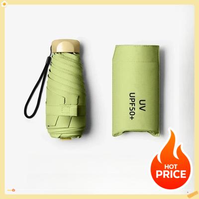 New Umbrella  Mini Portable UV Protection Folding Sun Rain Shield Compact Capsule UPF50+Travel Umbrella