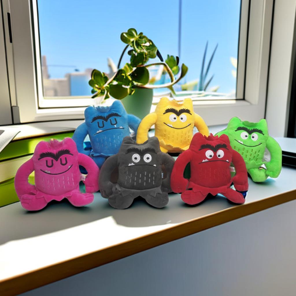 

My Little Emotions: Color Monster Plush Toy 13cm height 20cm length 5cm width