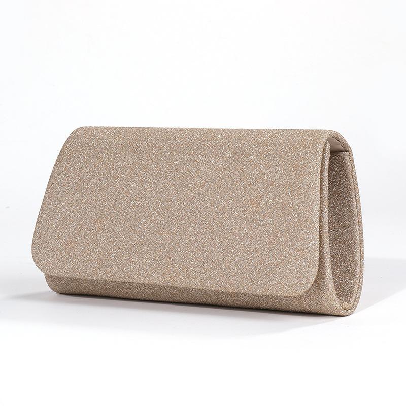 New Color Simple Horizontal Square Personalized Portable Dinner Elegant Temperament Fashion Clutch Eveningbag