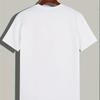 New Summer Men's Fashion T-shirt Personality Basic Versatility Printed Men's T-shirt Top