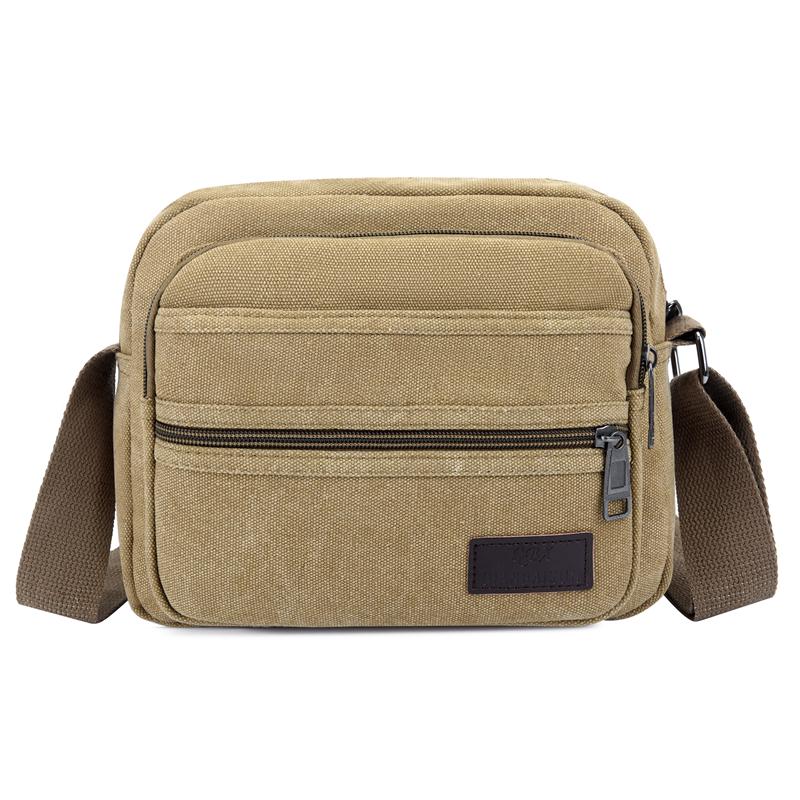 Durable Canvas Multifunctional Electrician Tool Bag - Large Single Shoulder Repair Bag