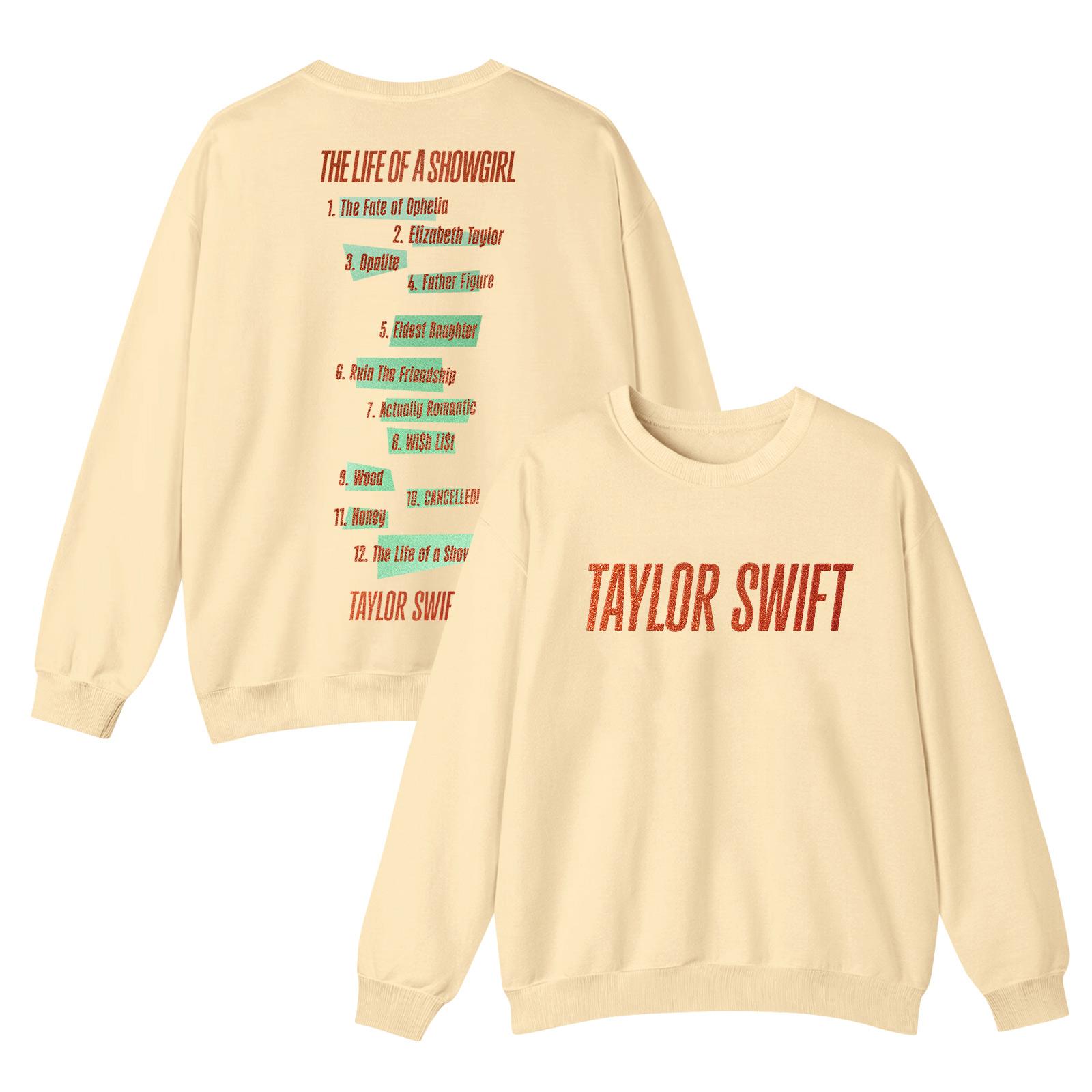 

Женская мода повседневная толстовка с длинным рукавом и круглым вырезом с принтом XXL хаки