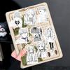 10/30/70pcs Anime Frieren: Beyond Journey's End Stickers Black White Cartoon Decal DIY Guitar Fridge Luggage Fern Himmel Sticker