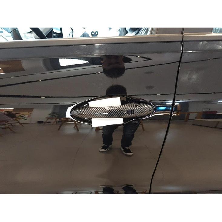 For Chery Tiggo 8 PRO 2024 2025 2026 Car Accessories ABS Door Handle Cover With Smart Key Hole Catch Cap Trim Molding