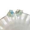Blue Flower Stud Earrings - Summer Seaside Resort Style Ear Accessories