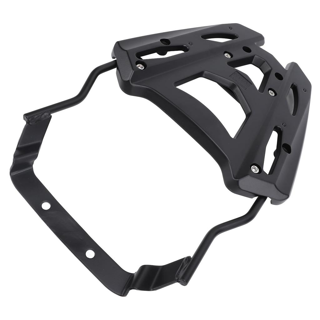 Motorcycle Tail Cargo Bracket Replacement for NVX155 Black Matte Finish with Polished Sandblasting for Extended Hollow Design for Extra Storage Space