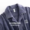 Autumn And Winter Pajamas Men'S Coral Fleece Thickened Fleece Spring And Autumn Warm Thin Island Fleece Large Size Loungewear Set