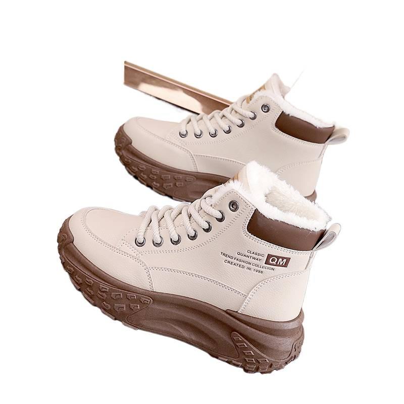 Broken size velvet cotton shoes, new warm muffin sole soft sole sports and leisure snow boots