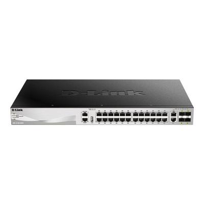 NETWORKING, Switch, Standalone Switch, D-Link 24 Giga Base-t Stack Mgd L3 Switch Features 24N LAN Ports
