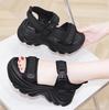 Daddy sandals women's  summer new versatile skirt muffin thick sole heightening soft sole casual beach shoes