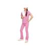 Nike Dri-Fit One High-Waisted Slim Fit Flare Leggings With Logo Print Kids Leggings Mystery-Flamingo-Red White FZ5609-646