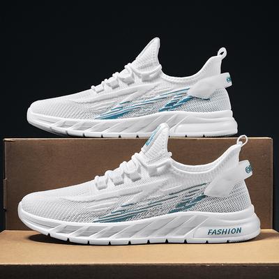 Running Shoes Men Flat Lightweight Casual Comforable Outdoor Flat Lace-up Jogging Shoes Summer Gym Outdoor Sneakers Man