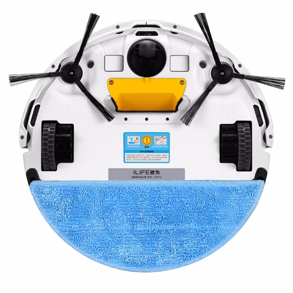 Side Brush+hepa Filter+Mop Cloth+magic Paste Accessories for Ilife V5s Ilife V5pro X5 V5 V3 V5s Pro V50 V55 Vacuum Cleaner Parts