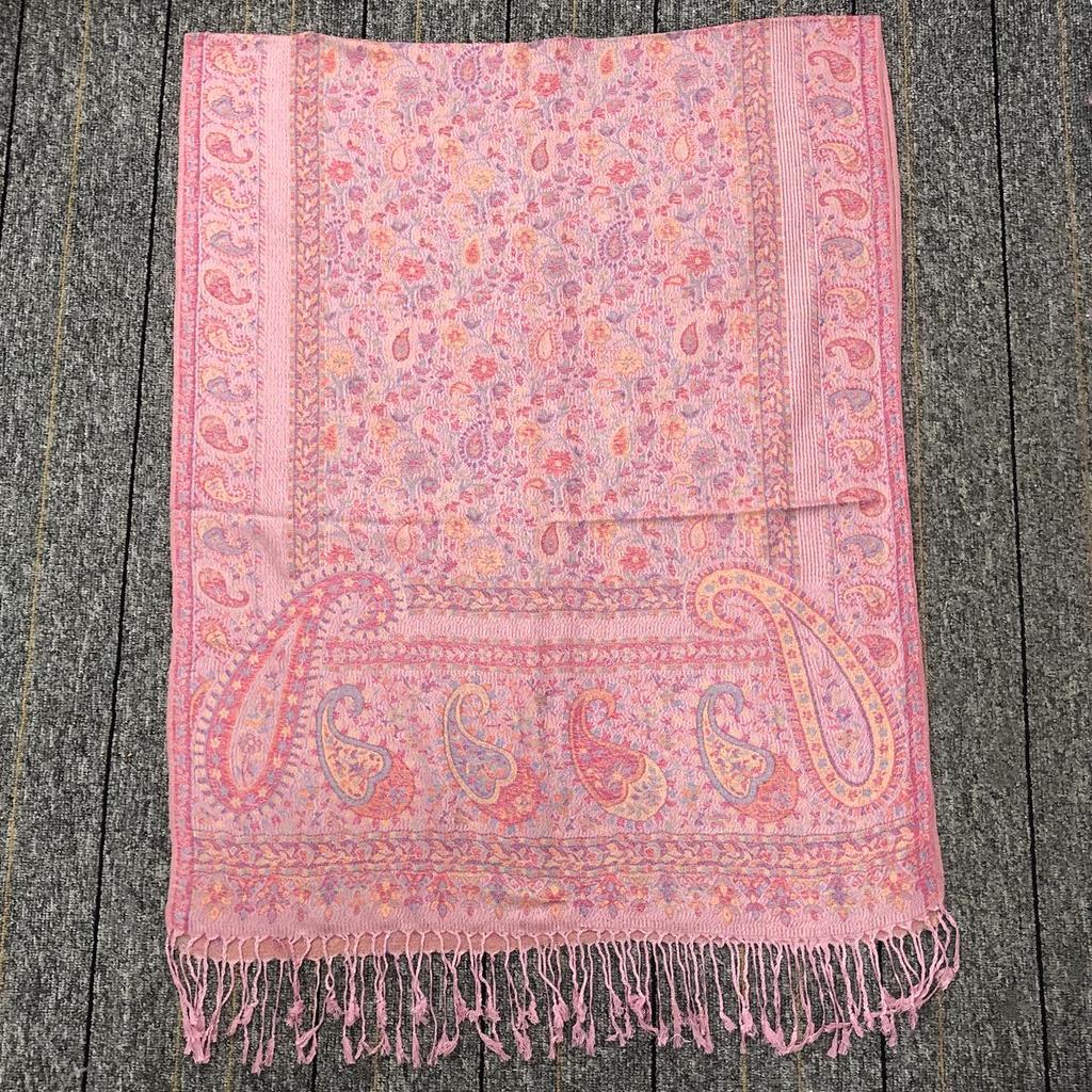 Classic Ethnic Paisley Tassel Scarf - Imitation Cashmere, Perfect for Autumn and Winter