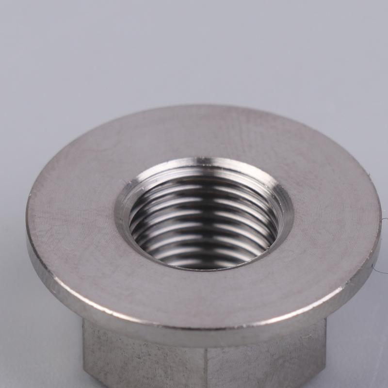 1 Pcs Motorcycles Titanium Hex Flange Hexagon Nuts M5 M6 M8 M9 M10 M12 For Motorcycles And Motorbikes