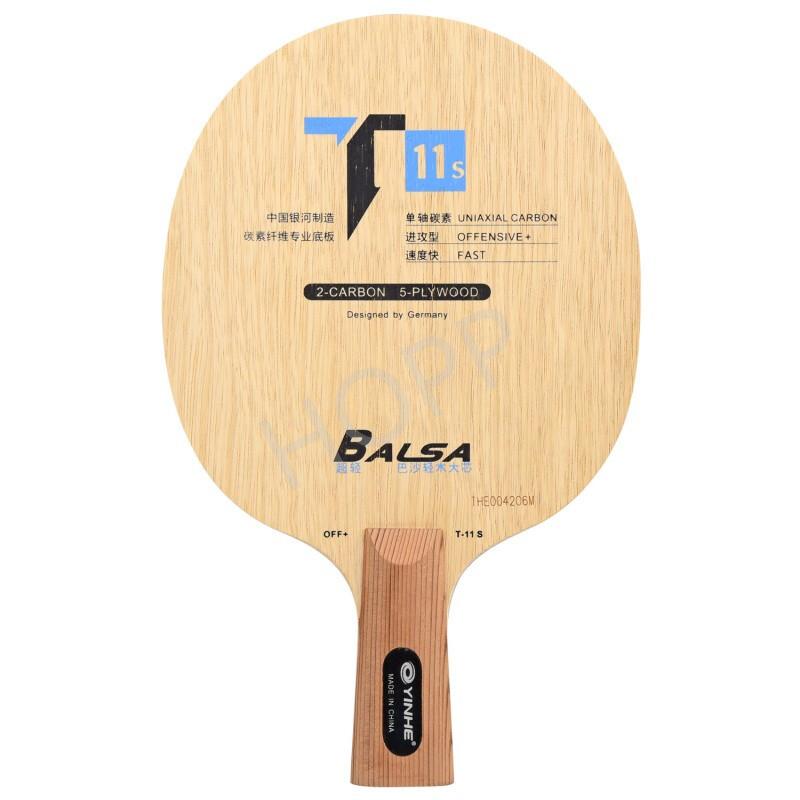 

YINHE T-11 T11S (Balsa Light Weight Carbon) YINHE Table Tennis Blade T11 / T11+ Original Galaxy Racket Ping Pong Bat / Paddle