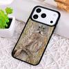 Camouflage Owl Phone Case for iPhone 17 Air 16 15 11 12 14 13 Pro Max Shockproof Cover