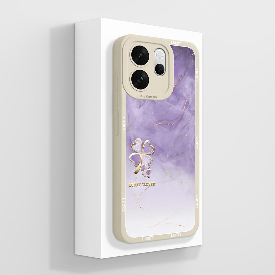 For VivoV70 V70Elite V70FE Case Love Heart Flower Dustproof Drop-Resistant Minimalist Protector For Vivo V70 FE Elite Capinha