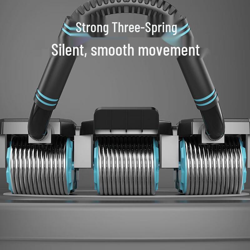 Automatic Rebound Abdominal Wheel 2-in-1