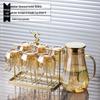 Hitzebeständiges Glasbecher-Set mit Henkel für Tee und Saft - Großes Fassungsvermögen, Hochwertiges Gefühl, Leichter Luxus Design
