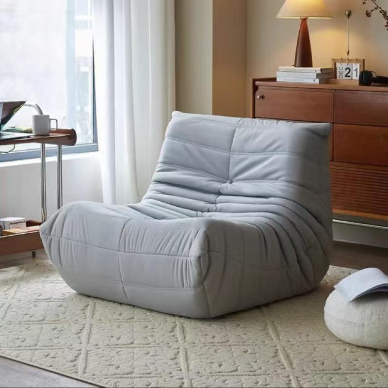 Caterpillar Bean Bag Sofa, Large Tatami Recliner for Balcony or Bedroom