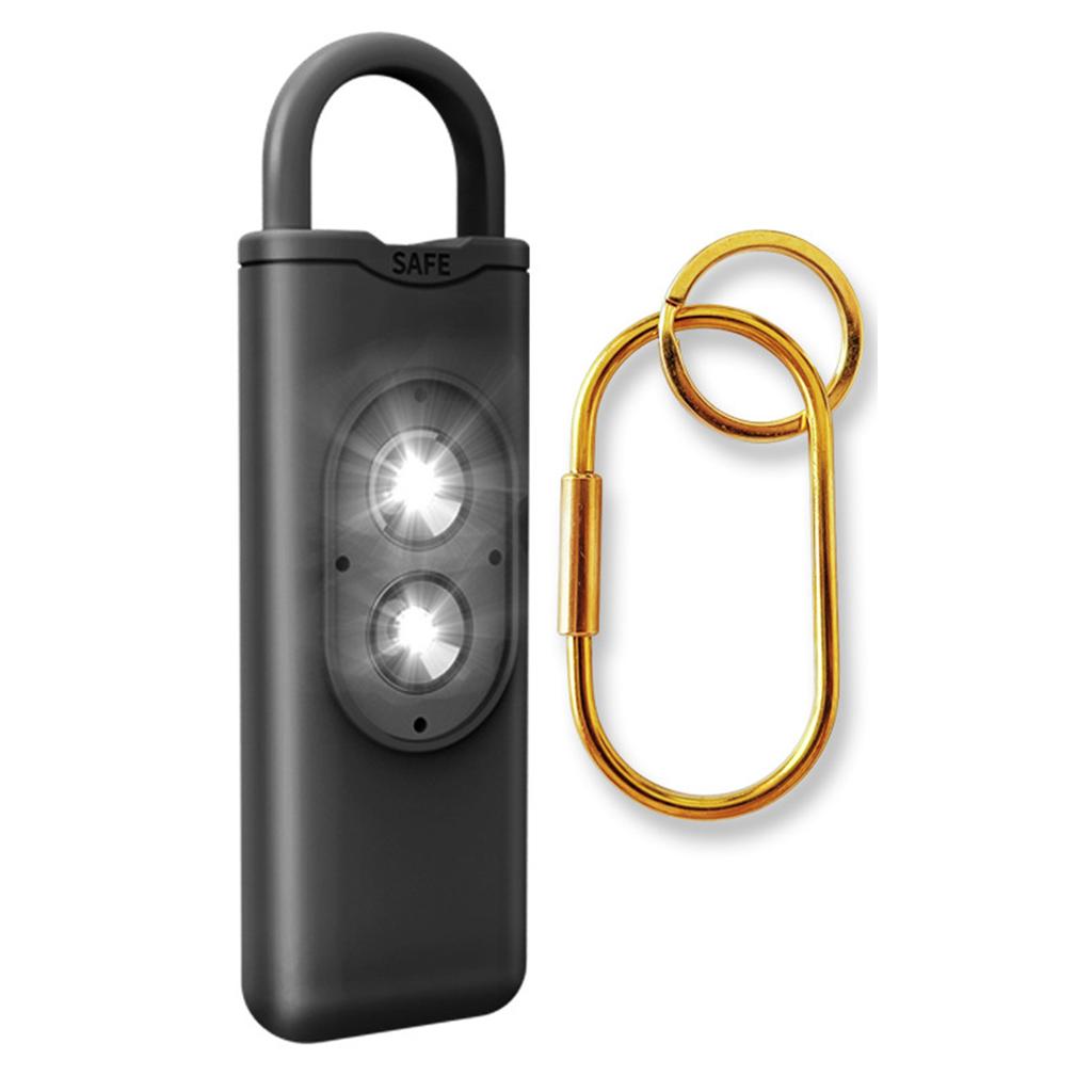 Women Anti-theft and Anti-wolf Portable Alarm High Volume Double Flash Light Safety Self-defense Kid Personal Distress Device