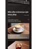 Multi-functional Semi-automatic Espresso Machine with Steam Milk Frother for Home Use