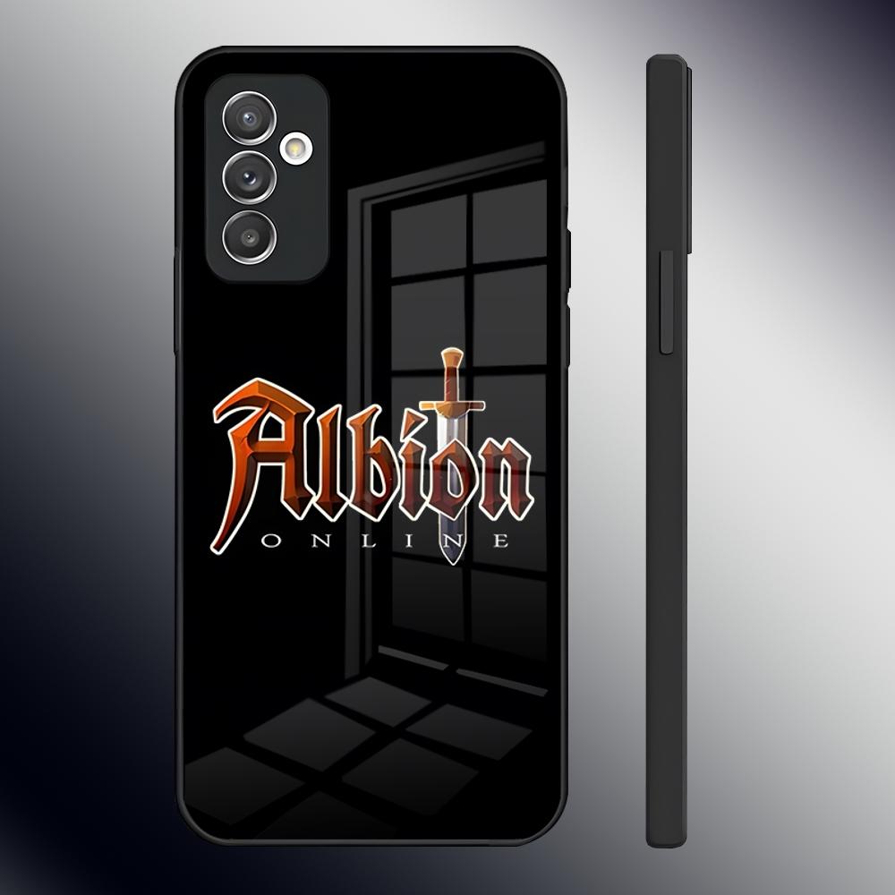

Albion Online Game Phone Case For Samsung S24 Ultra S23 S22 S20 Fe S21 Plus A54 A34 A24 A53 A13 A16 Glass Cover Samsung s23fe