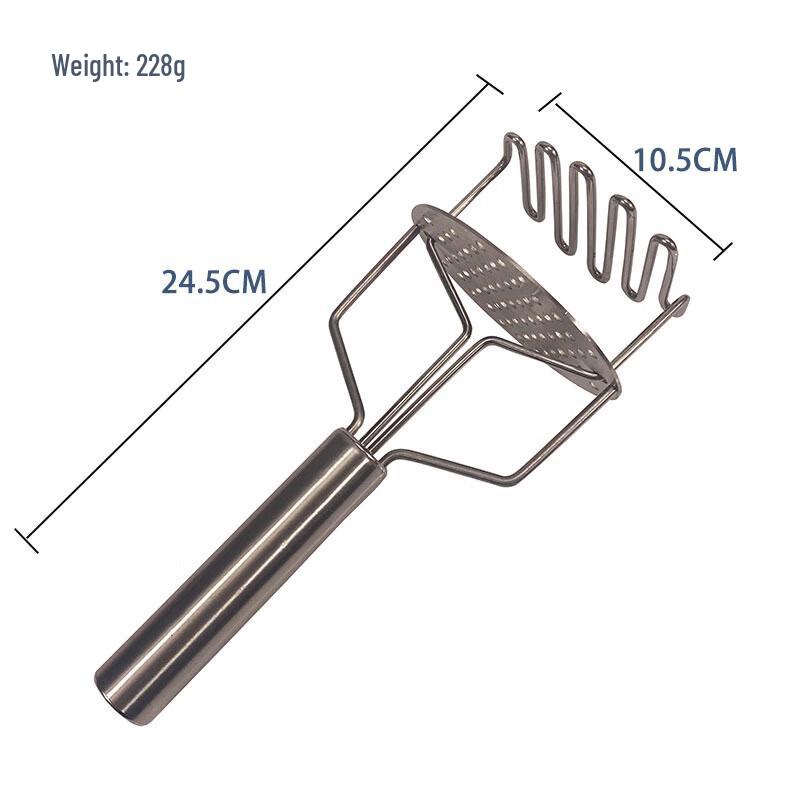Набор для пюре из нержавеющей стали ZISIZ (2-Pack)