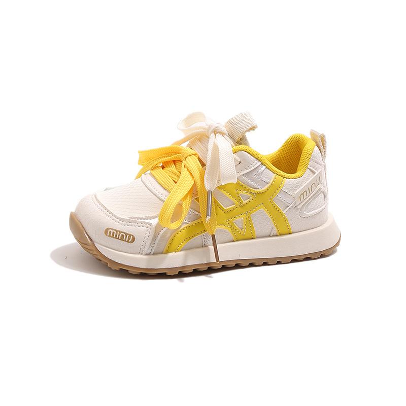 Children's Forrest Gump shoes 2025 spring and autumn new mesh girls casual sports shoes breathable trendy dad shoes middle and old children