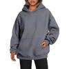 Falling Shoulder Sleeve Hooded Sweatshirt, Women's Autumn Thick Hooded Sweatshirt