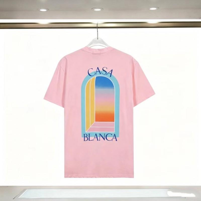 Unisex Cotton T-Shirt With Digital Print Letter Loose Fit Casual Wear