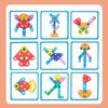 Wooden Diy Nut Combination Creative Screw Toy For Children Educational Building Blocks Puzzle Game