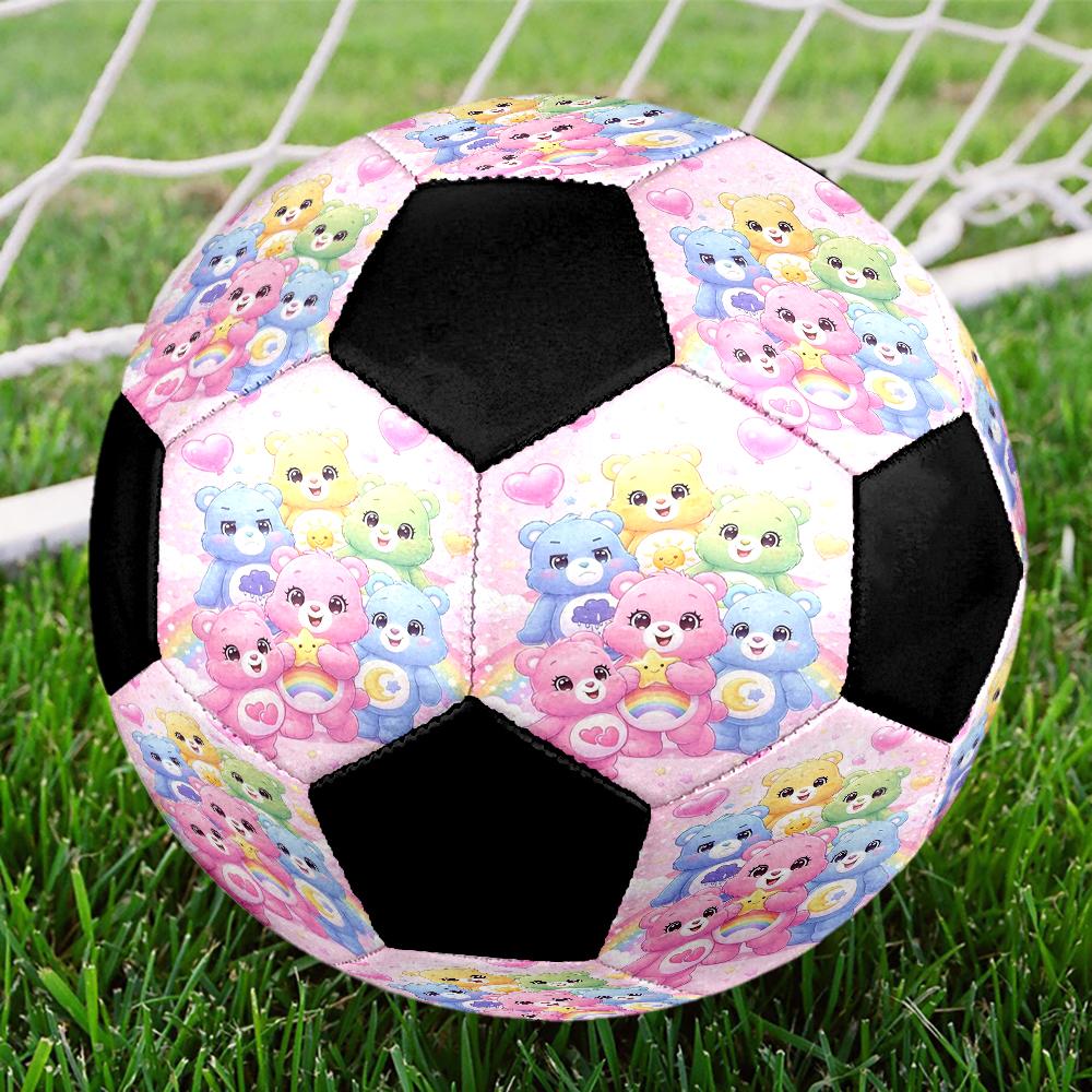 Bear Theme Size 5 Soccer Ball, Suitable for Both Indoor and Outdoor Matches, a Gift Suitable for Everyone.