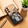 A-Attack on Titan L-Levi A-Ackerman  Phone Case For Samsung Galaxy A73,A72,A71,A70,A53,A52,A51,Soft Silicone Black Cover