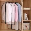 5pcs/set Clothes Dust Cover,Moisture-proof Foldable Storage Bag for Suit Coat Dress,Wardrobe Hanging Organizer Bags for Closet