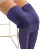 Extra Plus Size Warm Fleece Lined Leggings With Footed Bottoms Women Winter Thick Thermal Tights