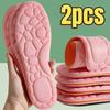 5D Memory Foam Insoles For Shoes Men Insole Feet Outdoor Running Sports Shock Absorption Shoe Sole Deodorizing Shoes Pads